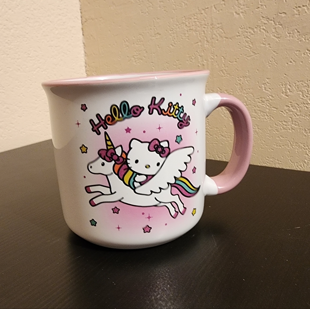 Hello Kitty unicorn mug